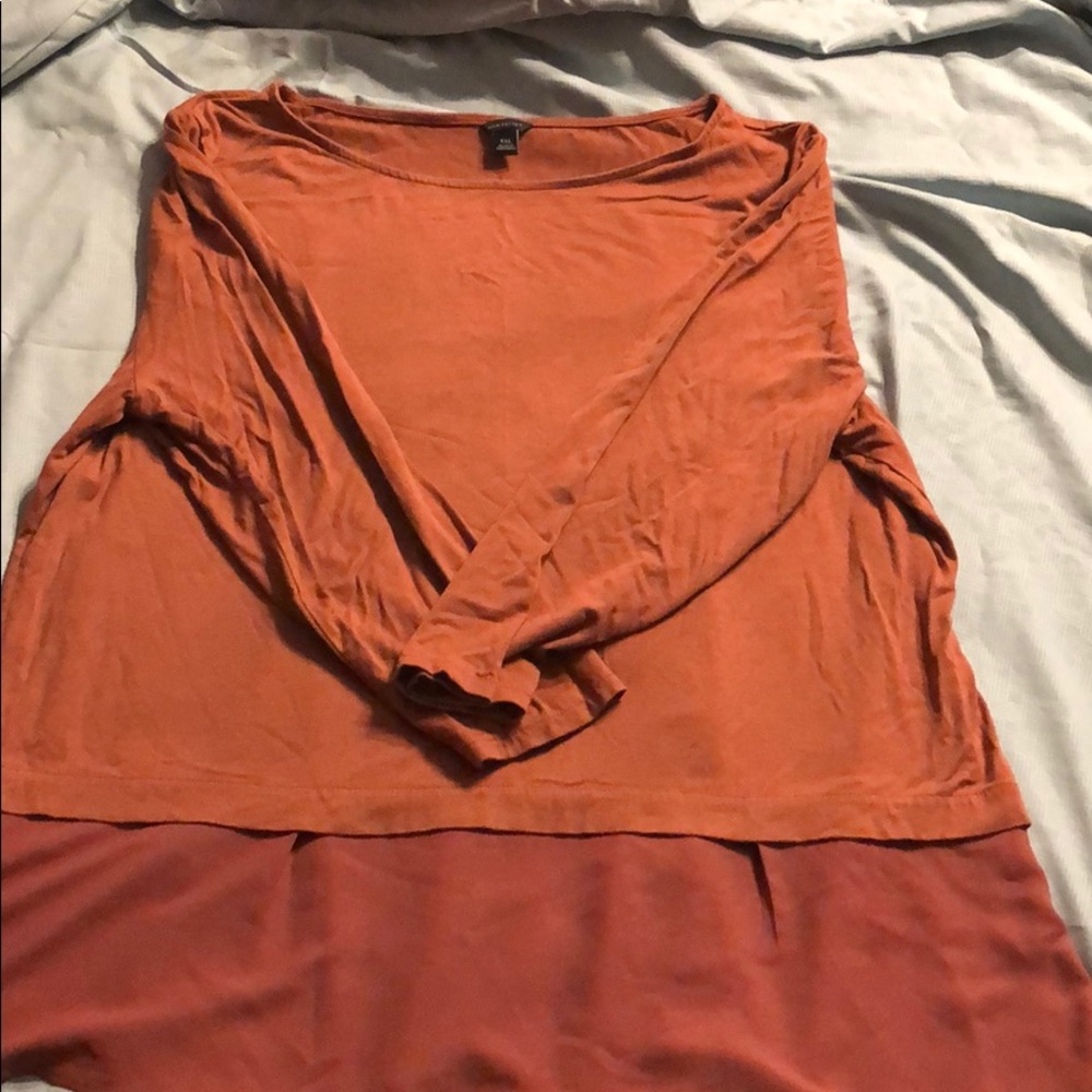 Ann Taylor Faux double layer shirt size XXL